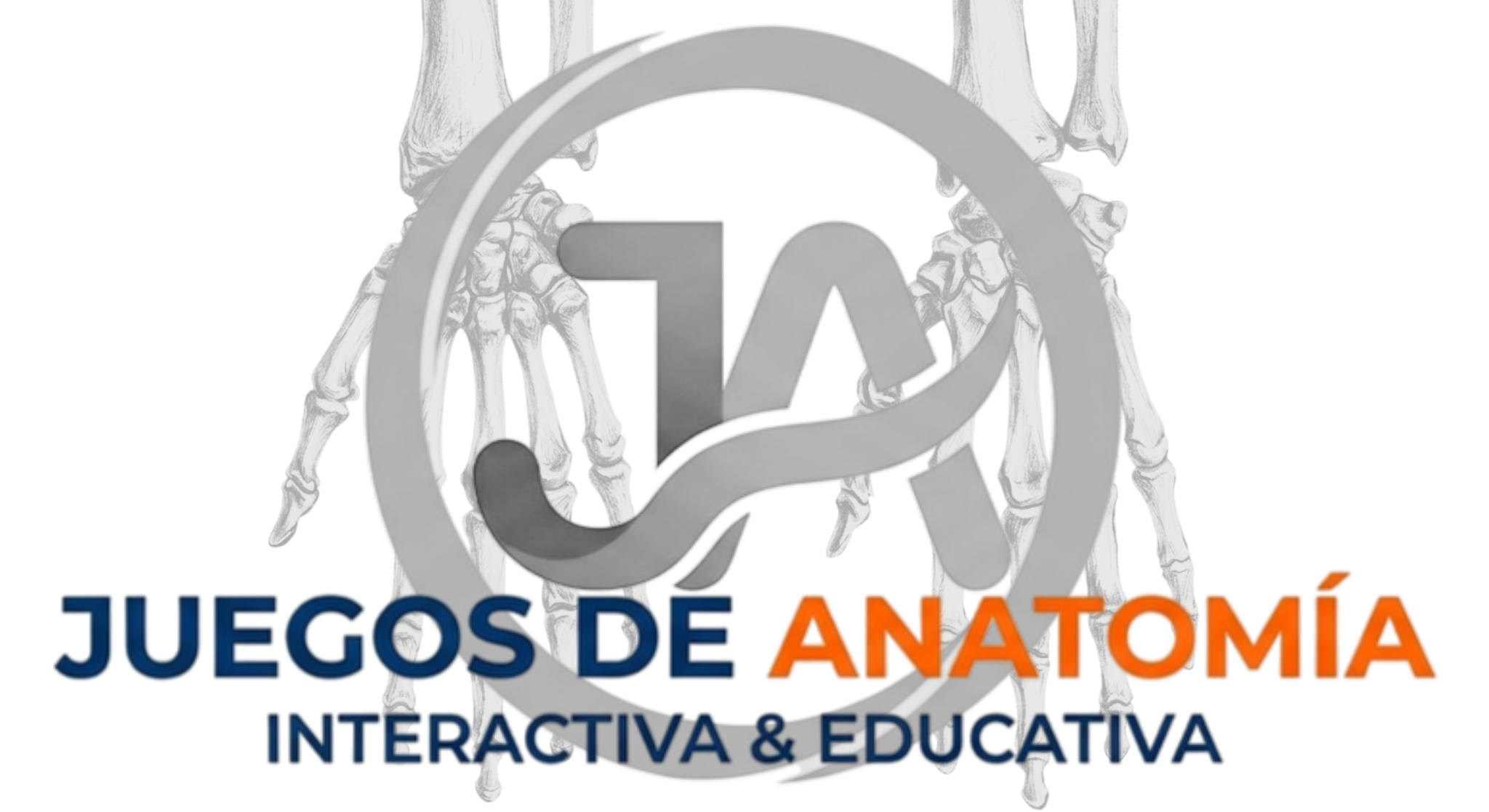 Logo de Juegos de Anatomía: Osteología interactiva de la mano y muñeca humana para estudiantes de ciencias de la salud.